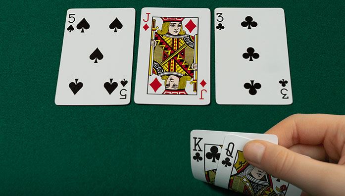 poker hands up
